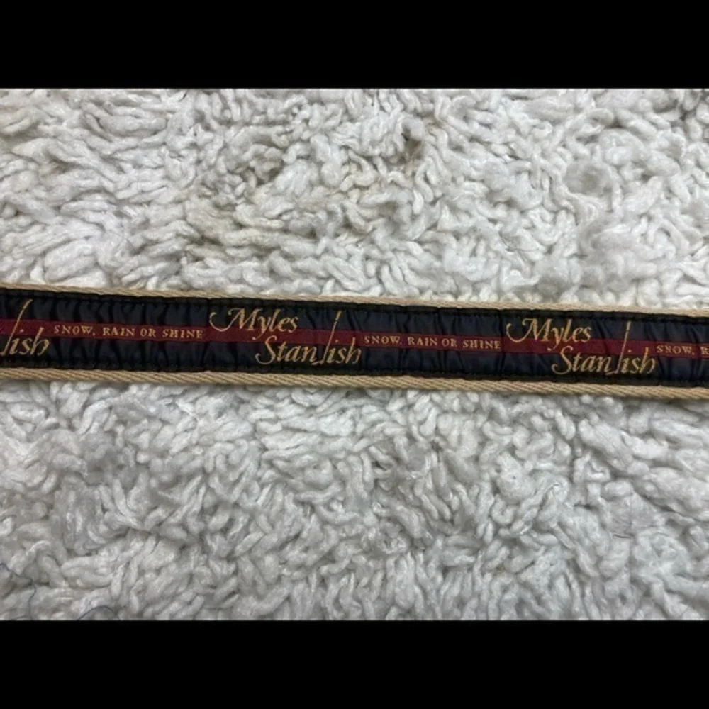 YRI Myles‎ Standish golf belt sz 38